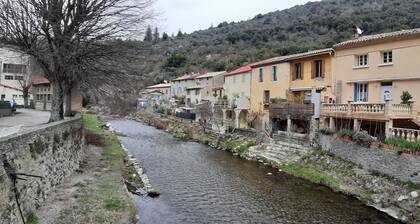 Comfortable village house with terrace.