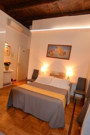 Double or Twin Room | Premium bedding, minibar, in-room safe, blackout drapes - Roman Nights (Rome)