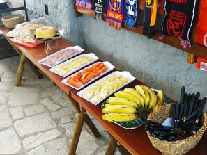 Café da manhã feito na hora todos os dias (BRL 30 por pessoa) 