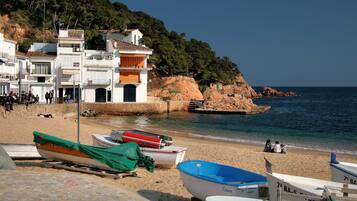 Camastros y toallas de playa