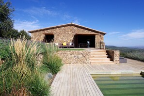 Terrace/patio - Villa CP, luxurious villa with private pool (Cruilles)