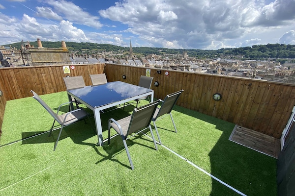 Beautiful views over Bath