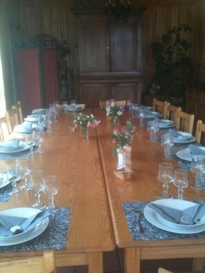 Breakfast area