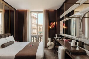 Camera Deluxe | Biancheria da letto di alta qualità, copriletto in piuma