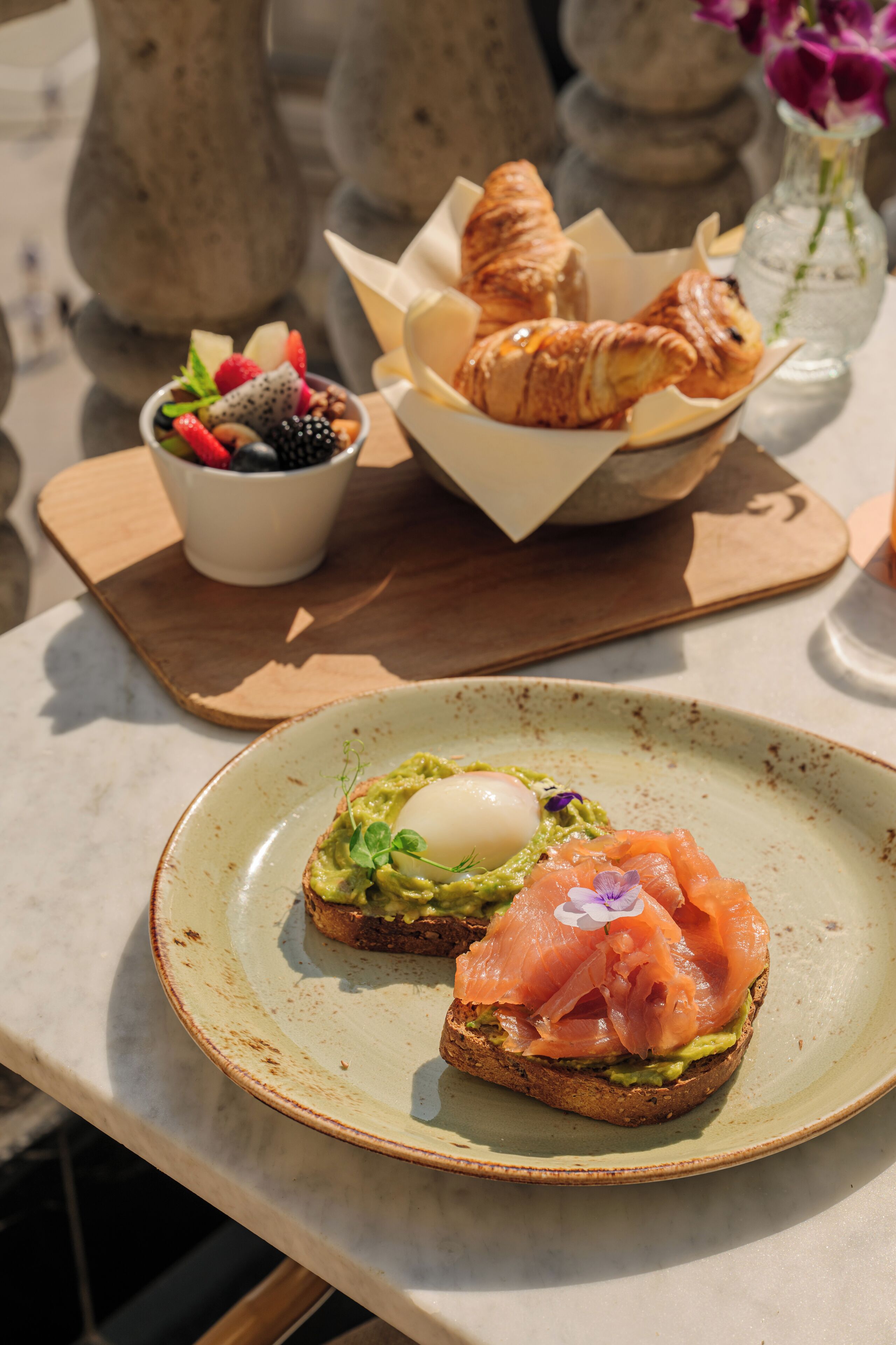 Daily full breakfast for a fee