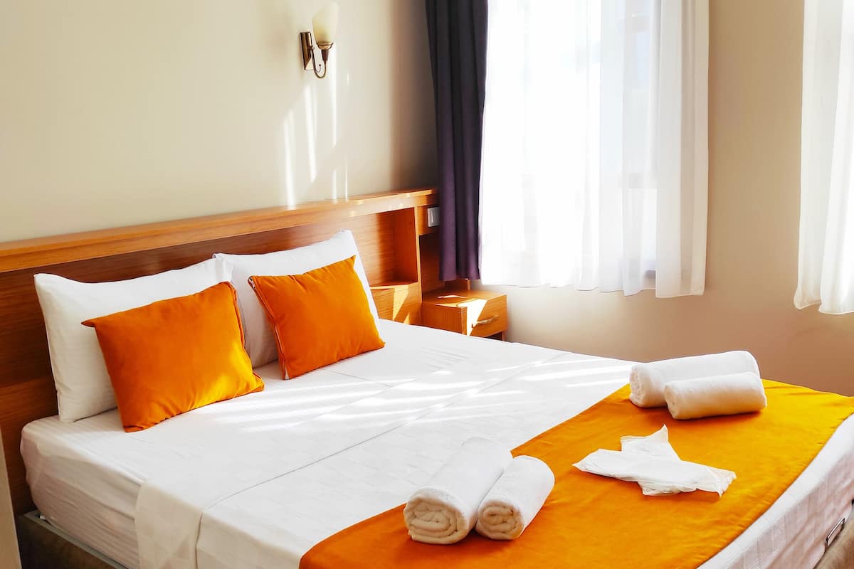 1 chambre, draps italiens Frette, literie de qualité supérieure