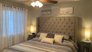 1 chambre, fer et planche Ă repasser, Wi-Fi gratuit, draps fournis