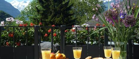 Petit déjeuner continental compris tous les jours