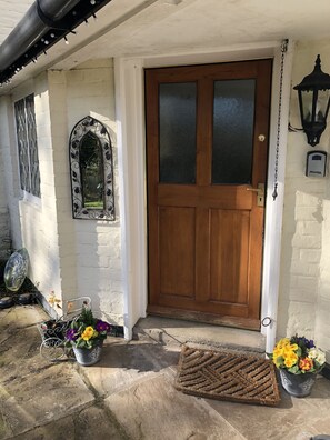 Entrada de la propiedad