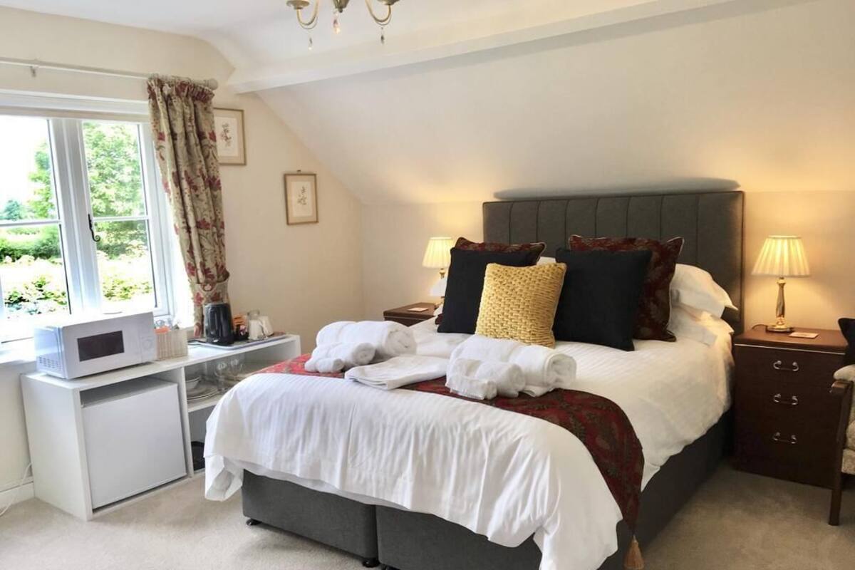 Deluxe-Doppelzimmer, 1Â King-Bett, Nichtraucher, Bergblick