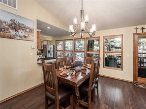 Cabin, Multiple Beds, Hot Tub, Mountain View | Private kitchen | Fridge, microwave, stovetop, dishwasher - Midtown Riverfront 1, 2 Bedrooms, Hot Tub, Sleeps 6 (Ruidoso)