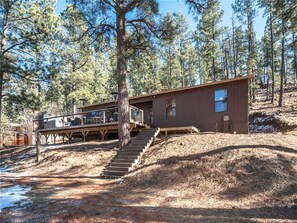 Exterior - Wolves Den, 3 Bedrooms, Deck, Grill, Hot Tub, Wifi, Sleeps 6 (Ruidoso)