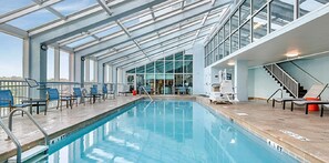 Indoor pool, outdoor pool