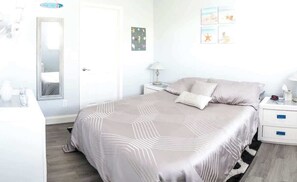 1 bedroom, iron/ironing board, travel cot, free WiFi