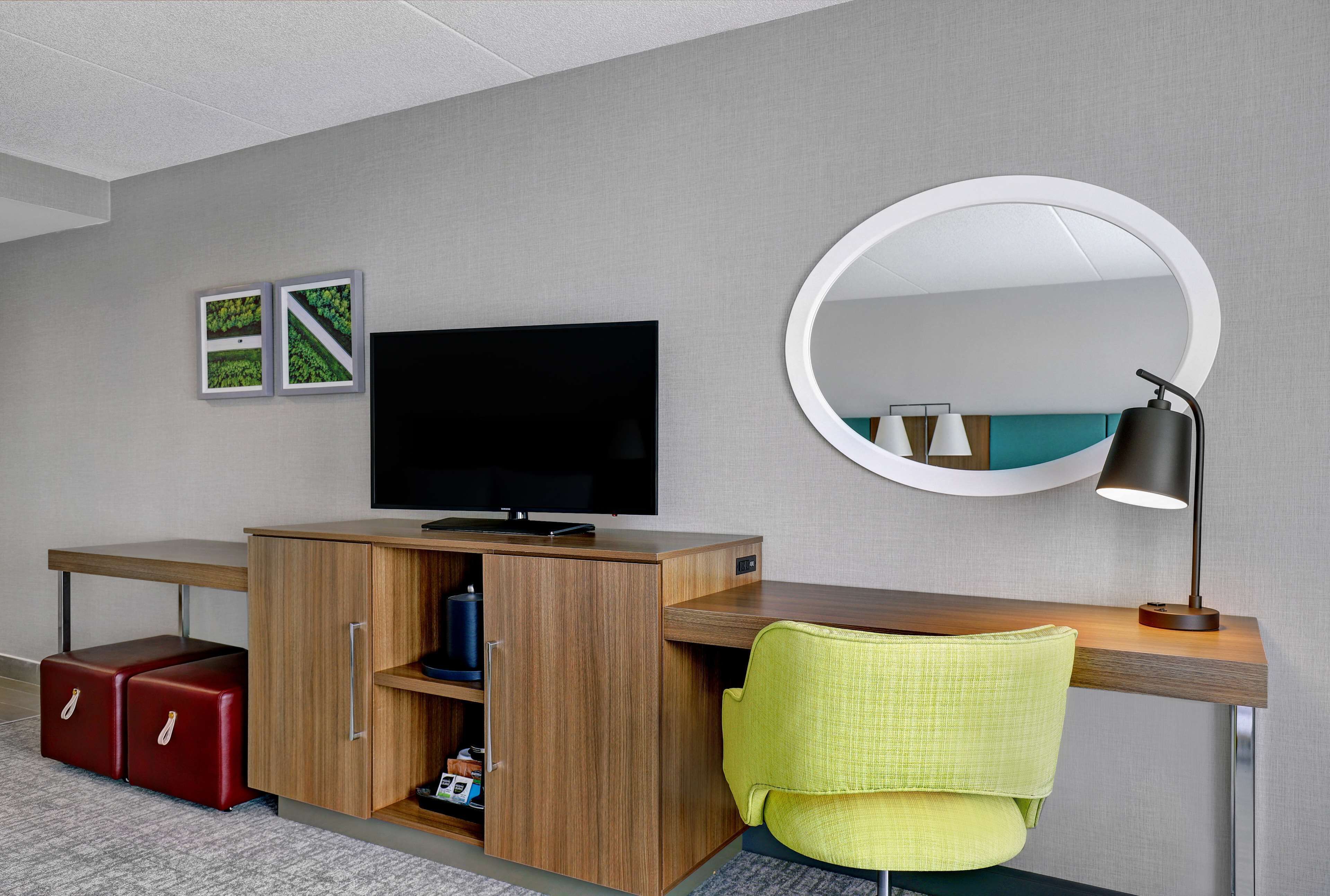 in-room safe, desk, blackout curtains, iron/ironing board