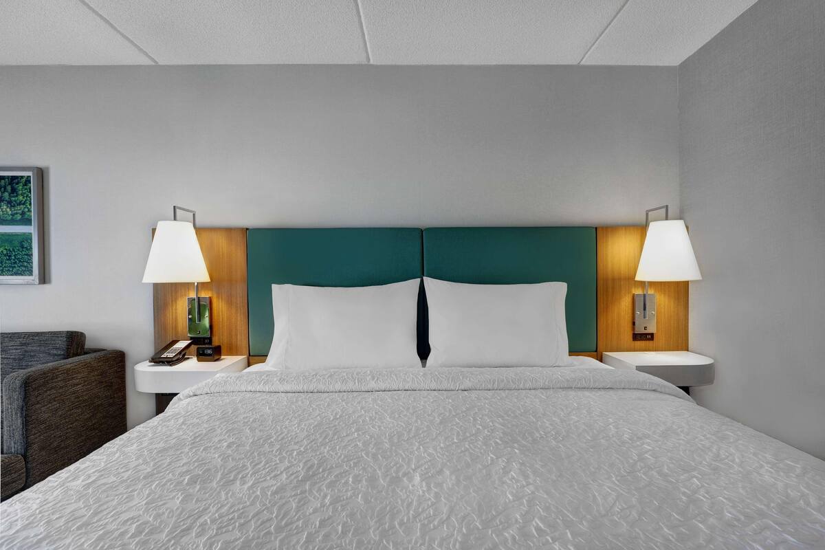 In-room safe, desk, blackout curtains, iron/ironing board