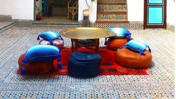 Terrace/patio - Riad Khmisa (Tetouan)