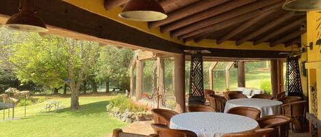 Restauration en plein air