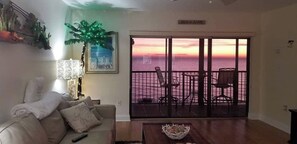 TV, DVD player, video library