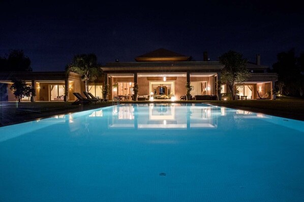Opvarmet pool