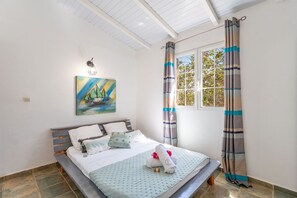 2 chambres, fer et planche à repasser, Wi-Fi, draps fournis