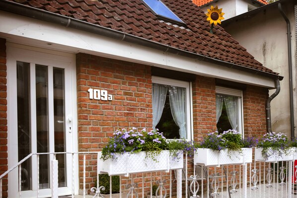 Fassade der Unterkunft
