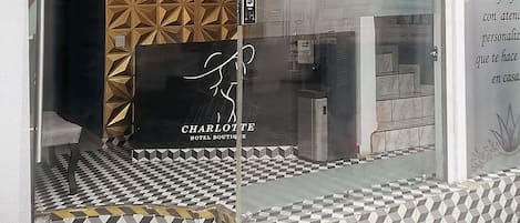 Façade de l’hébergement