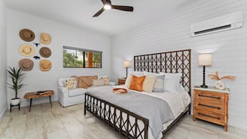 1 habitación, tabla de planchar con plancha, wifi gratis y ropa de cama