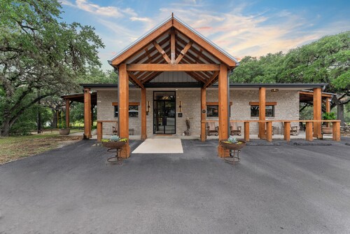 Romantikpunkt bei Eagles Landing Lodge Bulverde, TX San Antonio Hill Country