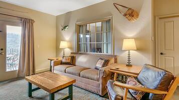 Télévision, cheminée, jeux vidéo, lecteur de DVD