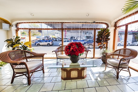 Sala de estar en el lobby