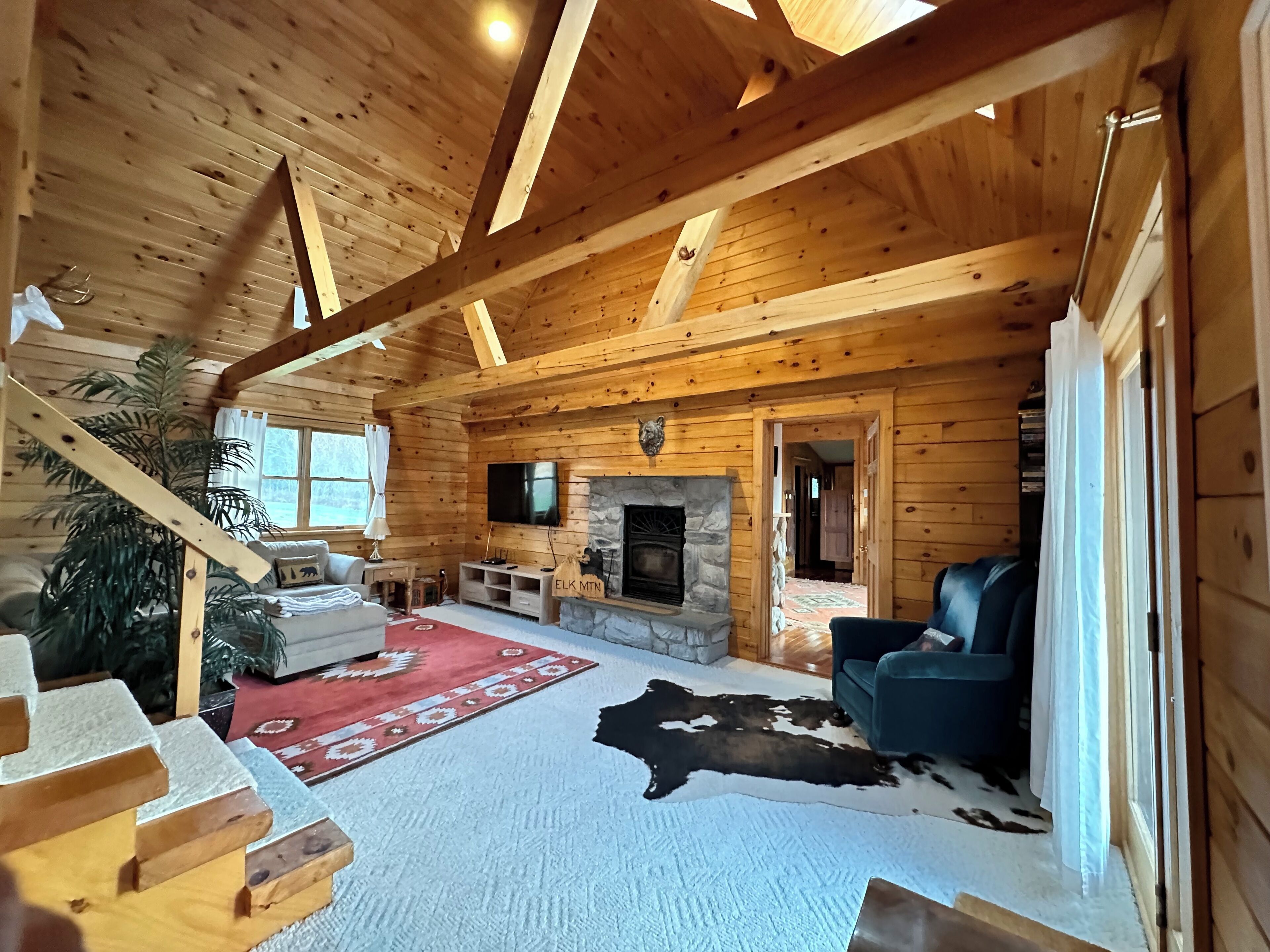 Fernseher, Kamin, Computerbildschirme