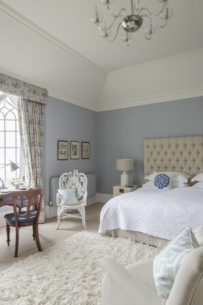 Superior Double or Twin Room, Sea View | Iron/ironing board - Penally Abbey Hotel (Tenby)