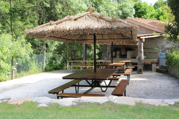 Aire de pique-nique/barbecue