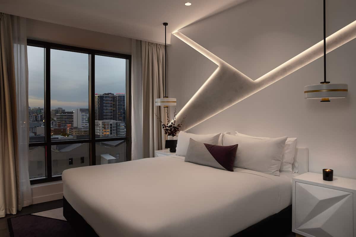 Biancheria da letto di alta qualità, minibar, una cassaforte in camera