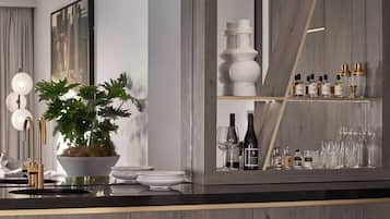 Premium bedding, minibar, in-room safe, desk