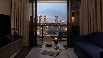 1 dormitorio, ropa de cama de alta calidad, minibar y caja fuerte