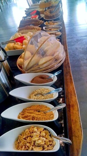 Gratis frukostbuffé varje dag