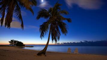 Beach nearby, white sand