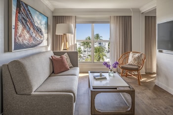 55-inch TV with digital channels, pay movies at Margaritaville Beach House Key West