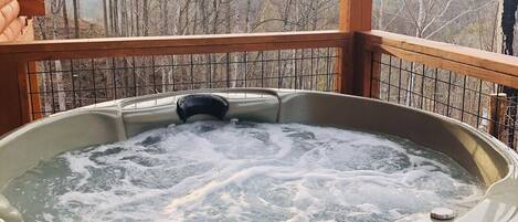 Bain à remous extérieur