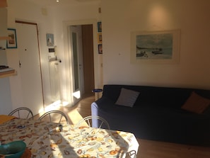 Apartment, 2 Bedrooms | Living area | TV