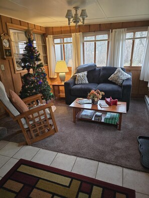 TV, fireplace - 2 BR, 1 BA (Nashville)