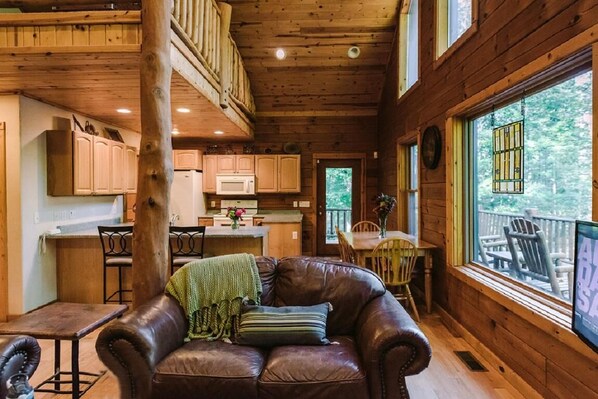 TV, fireplace, DVD player, table football