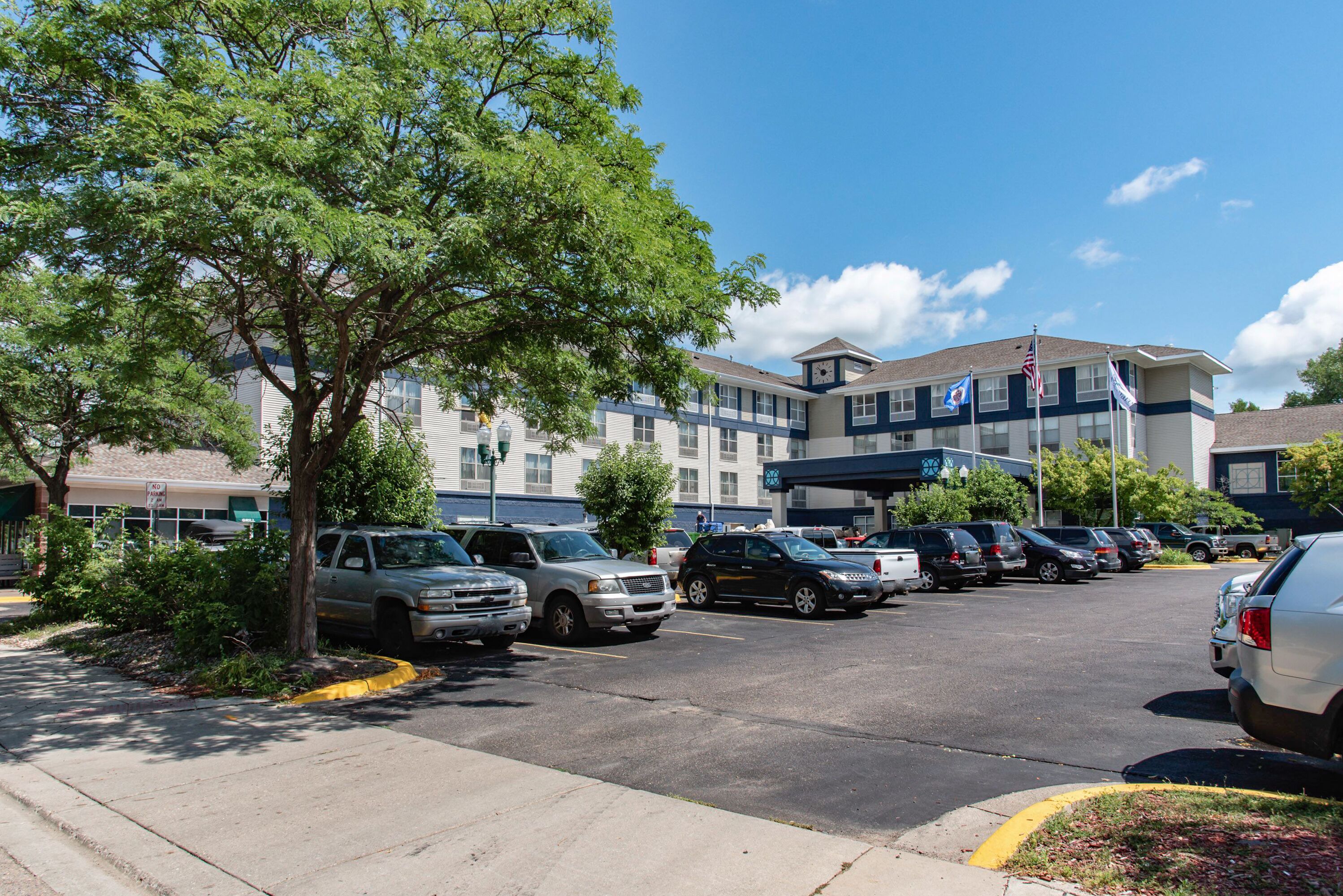 ด้านหน้าที่พัก