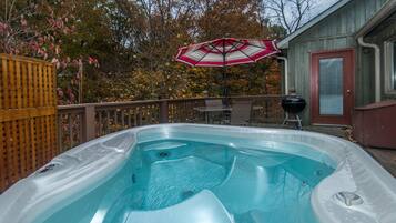 Idromassaggio all'aperto