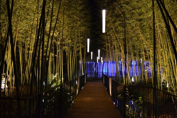 Overnattingsstedets uteområder