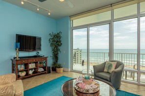 Smart TV, table football - SPI Premier Condo. 3 Bedrooms, 2 Bathrooms.  See SpaceX launches from balcony! (South Padre Island)
