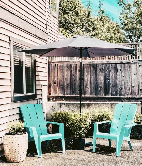 Terrace/patio - On TheRock BnB ~ Modern Suite (Comox)