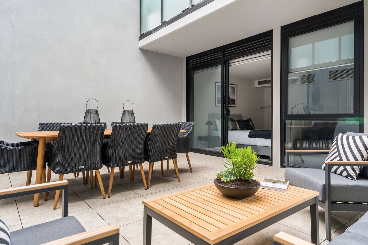 Business appartement (G02) | Terras